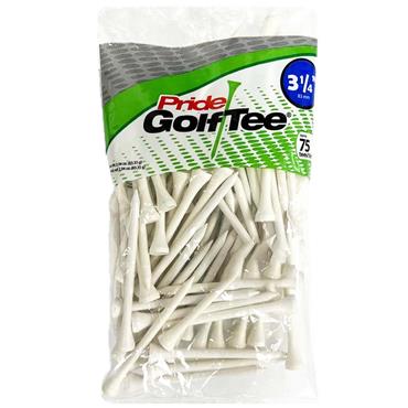 Pride Golf Tee ProLength-Plus Tees  (83mm) 3 1/4" White
