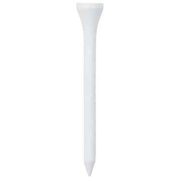 Pride Golf Tee ProLength-Plus Tees  (83mm) 3 1/4" White