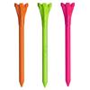 Champ Fly Tees 83mm (3.1/4") 25-Pack  Neon Mix