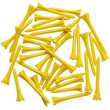 Champ Fly Tees 83mm (3.1/4") 25-Pack  Yellow