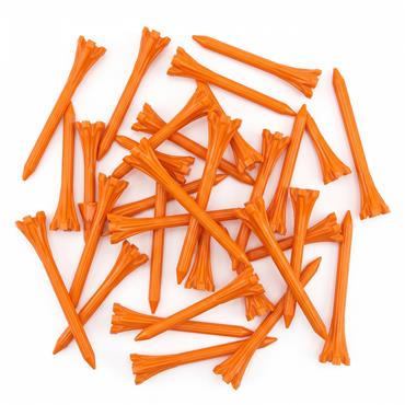 Champ Fly Tees 83mm (3.1/4") 25-Pack  Orange