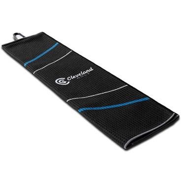 Cleveland Bag Trifold Towel 16"x21" . Black