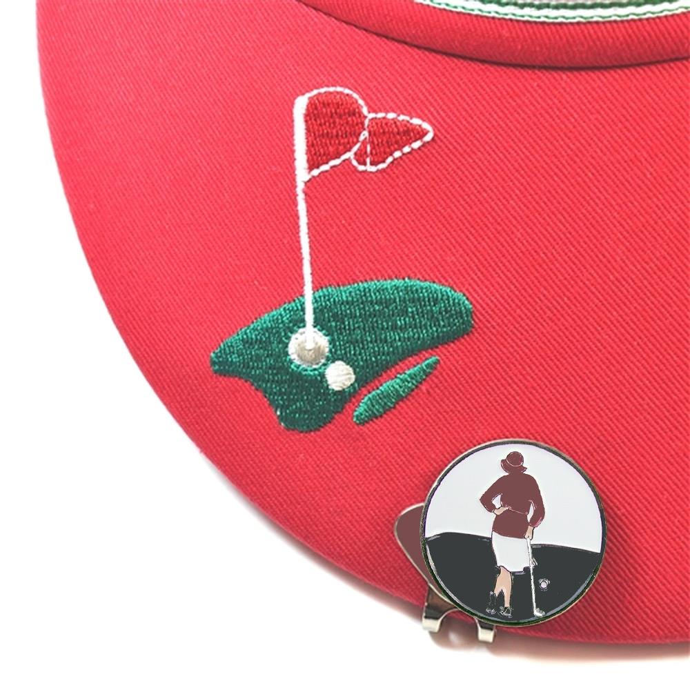 Navika Hat Clip and Marker Lady Golfer Golf Store