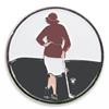 Navika Magnetic Hat Clip and Marker  Lady Golfer