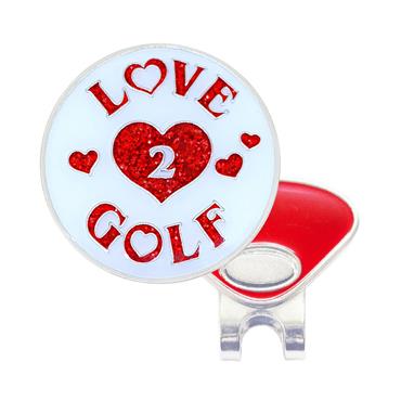 Navika Oopsy Daisy Glitzy Golf Ball Marker With Magnetic Hat Clip