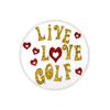 Navika Magnetic Hat Clip and Marker  Live Love Golf