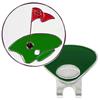 Navika Magnetic Hat Clip and Marker  18th Green