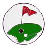 Navika Magnetic Hat Clip and Marker  18th Green