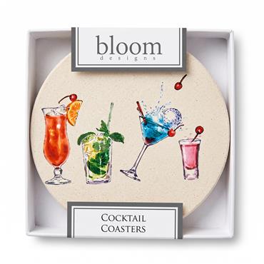 Golfers Club Collection Themed Coasters  Cocktail