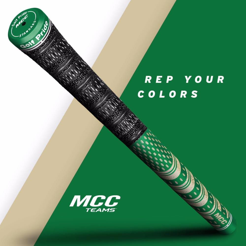 Golf Pride MCC Teams Standard Grip Green Gold