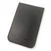 Golfers Club Collection Leatherette Scorecard Holder  Black