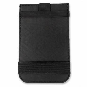 Golfers Club Collection Leatherette Scorecard Holder  Black