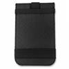 Golfers Club Collection Leatherette Scorecard Holder  Black