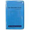 Golfers Club Collection Deluxe Card Holder with Handicap Chart  Blue