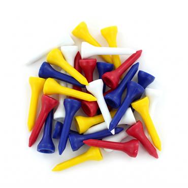 Golfers Club Collection Short Plastic Tees (1.1/2") 40-Pack . ONE