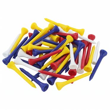 Golfers Club Collection Plastic Tees Long 30-Pack Multicolour . Multicolour