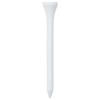 Golfers Club Collection Wood Tees 20-Pack . White