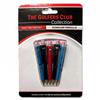 Golfers Club Collection Pencil + Eraser 5-Pack . Multicolour