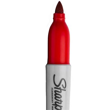 Golfers Club Collection Sharpie Mini Marker . Red