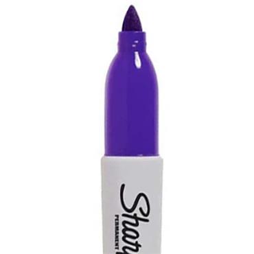 Golfers Club Collection Sharpie Mini Marker . Purple