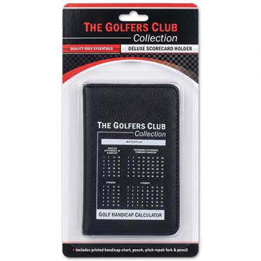 Golfers Club Collection Scorecard Holder CH01  Black