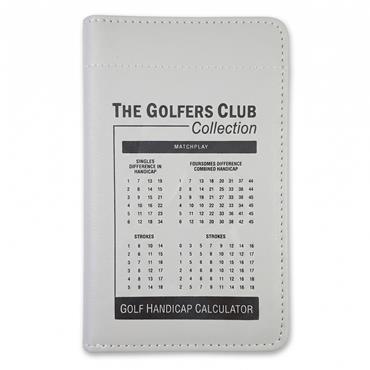 Golfers Club Collection Scorecard Holder CH01  White