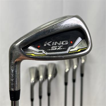 Cobra King SZ 5-GW KBS Tour Regular Steel Irons Gents LH