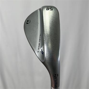 TaylorMade MG3 Chrome 58.11SB D.G Steel Wedge Gents RH