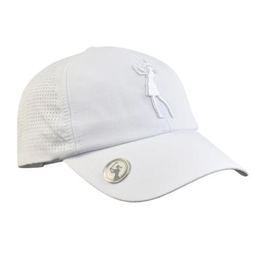 Surprizeshop Ladies Golfer Vented Cap  White