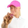 Surprizeshop Ladies Golfer Vented Cap  Pink