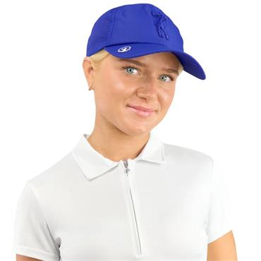 Surprizeshop Ladies Golfer Vented Cap  Royal Blue