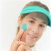 Surprizeshop Clip Visor With Magnet and Ball Marker  Ocean Blue