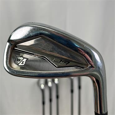 Wilson D9 Forged 5-PW DG 105 Stiff Steel Irons Gents RH
