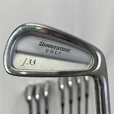 Bridgestone J33 3-PW Stiff Steel Irons Gents RH