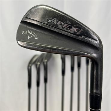 Callaway Apex Ti Fusion 3-PW +1" Stiff Steel Irons Gents RH
