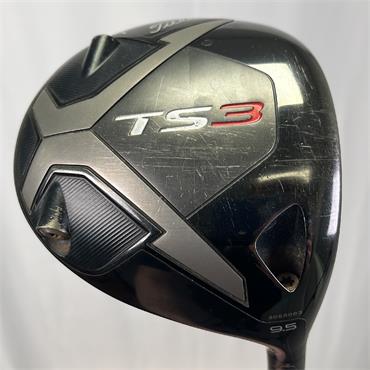 Titleist TS3 9.5 Hzrdus Smoke 60 Stiff Driver Gents RH