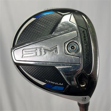 TaylorMade Sim Titanium #3 HZRDUS 70 Stiff Fairway Gents RH