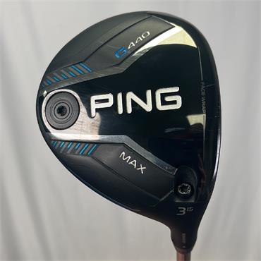 Ping G440 Max #3 Tour Chrome Stiff Fairway Gents RH