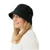 Surprizeshop Waterproof Bucket Hat Fle  Black
