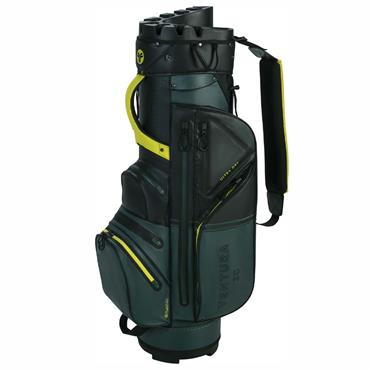 FastFold Ventura Ultra Dry Cart Bag  Green - Black - Yellow