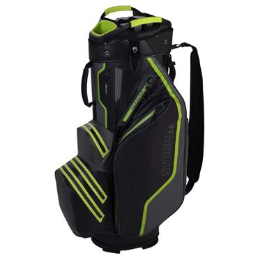 FastFold Storm Ultra 2.0 Dry Cart Bag  Black - Lime Green