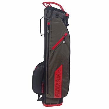 FastFold Endeavor 2.0 Stand Bag  Charcoal - Black - Red