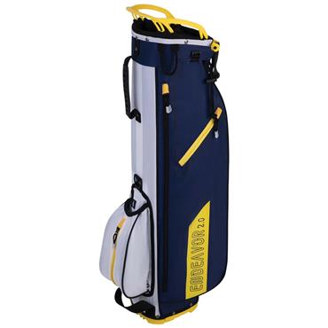 FastFold Endeavor 2.0 Stand Bag  Navy White Neon Yellow