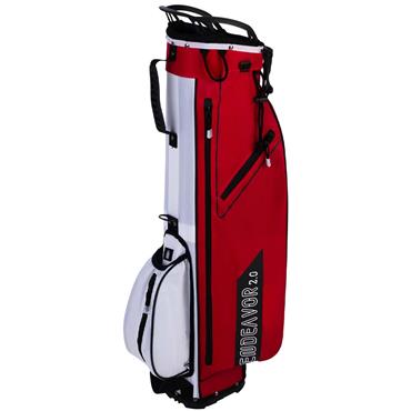 FastFold Endeavor 2.0 Stand Bag  Red Grey Black