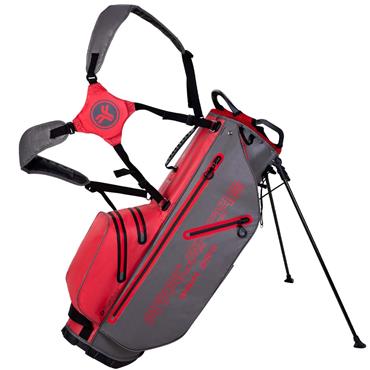 FastFold Avalanche Rain Dry Stand Bag  Grey - Red
