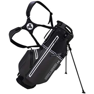 FastFold Challenger 2.0 Ultra Dry Stand Bag  Black - Charcoal - White