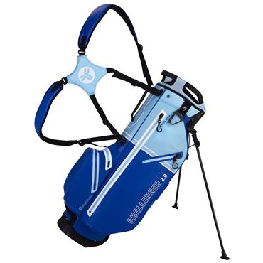 FastFold Challenger 2.0 Ultra Dry Stand Bag  Cobalt Light Blue White