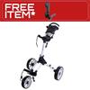 FastFold Square Special Manual Cart  White