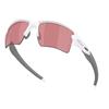 Oakley Flak 2.0 XL Matte White Glasses 59 Prizm Dark Golf