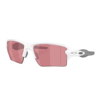 Oakley Flak 2.0 XL Matte White Glasses 59 Prizm Dark Golf